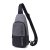 ARCTIC HUNTER τσάντα Crossbody XB0058-DG, αδιάβροχη, σκούρο γκρι